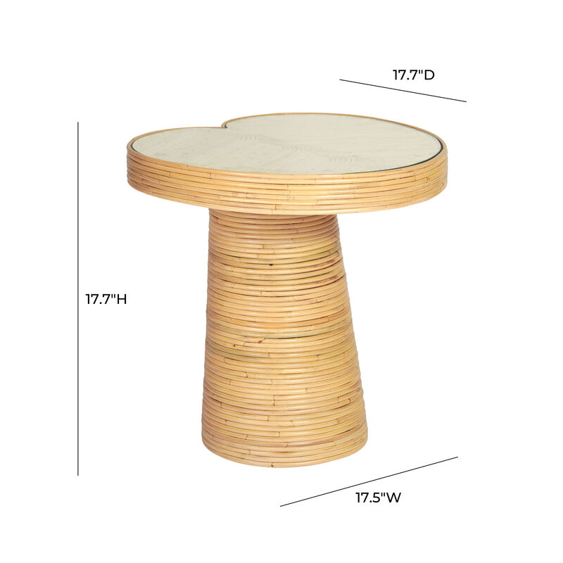 Felicia Tall Lilypad Side Table