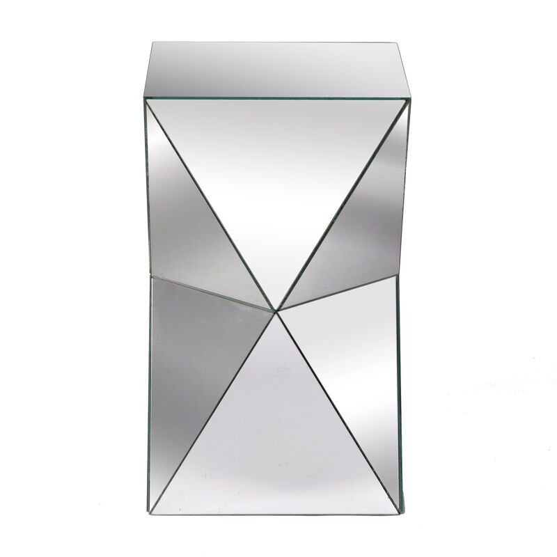 Clear Mirror Pedastal