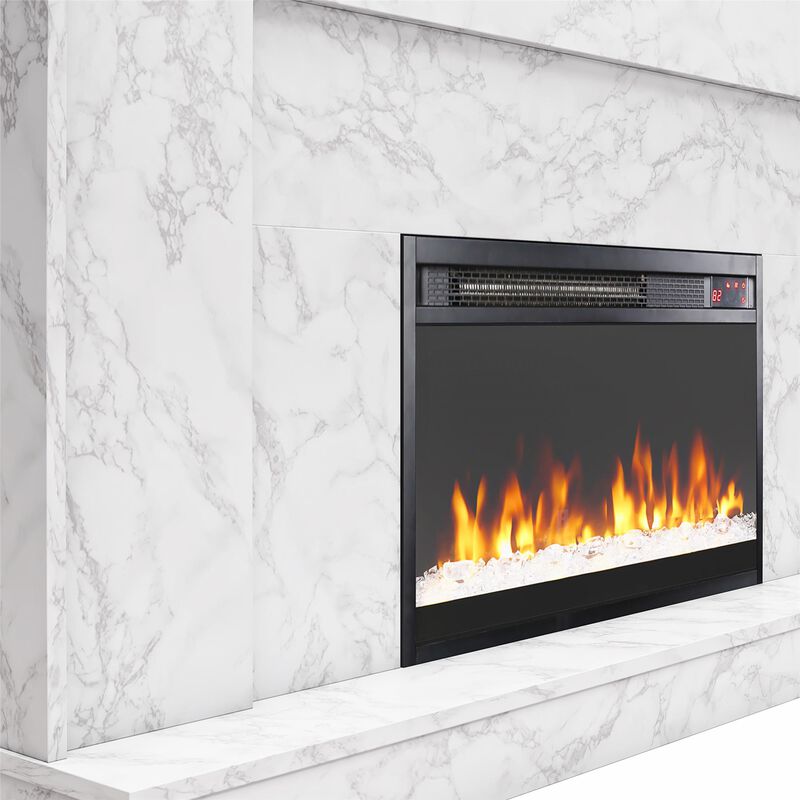 CosmoLiving by Cosmopolitan Liberty Mantel Fireplace Space Heater