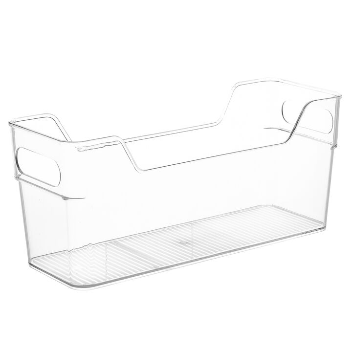 Deep Acrylic Fridge Organizer Bin