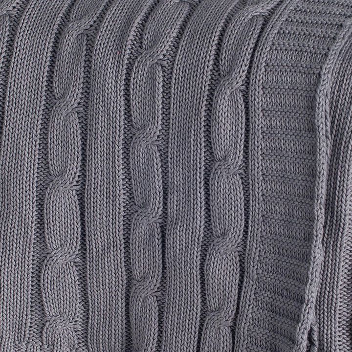Light Gray 50" x 60" Throw Blanket