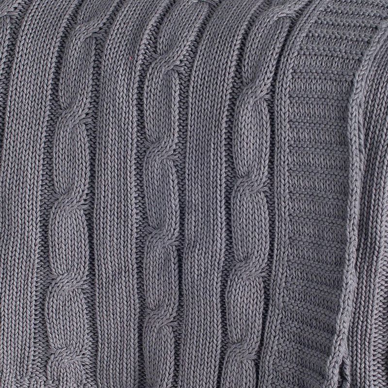 Light Gray 50" x 60" Throw Blanket