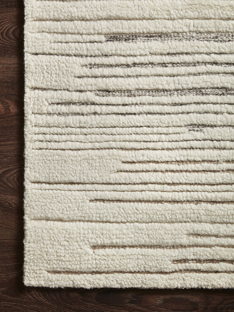 Bennett BEN04 Ivory/Pebble 8'6" x 11'6" Rug