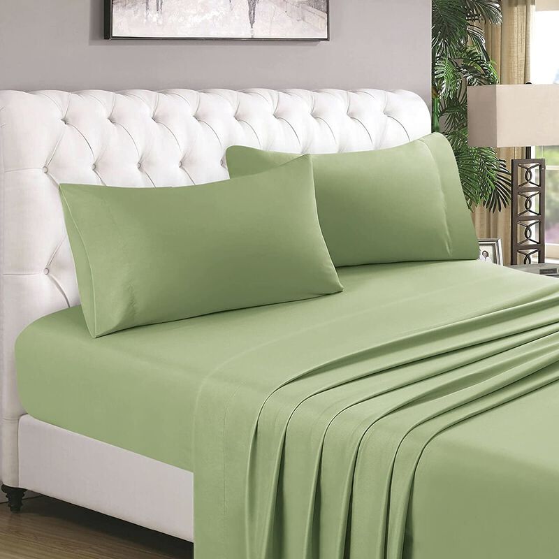 4-Piece Set: 100% Egyptian Cotton 1000 Thread Count Deep Pocket Luxury Sheets