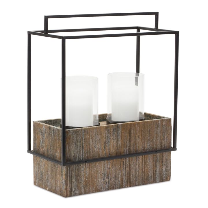 Double Candle Holder for Elegant Home Décor and Lighting