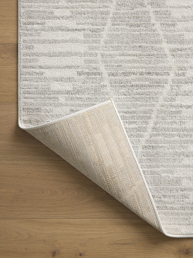 Kamala KAM02 Ivory/Silver 7'10" x 10' Rug