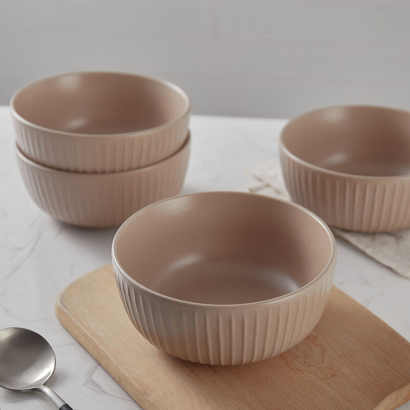Stone Lain Logan Stoneware 12 Piece Dinnerware Set