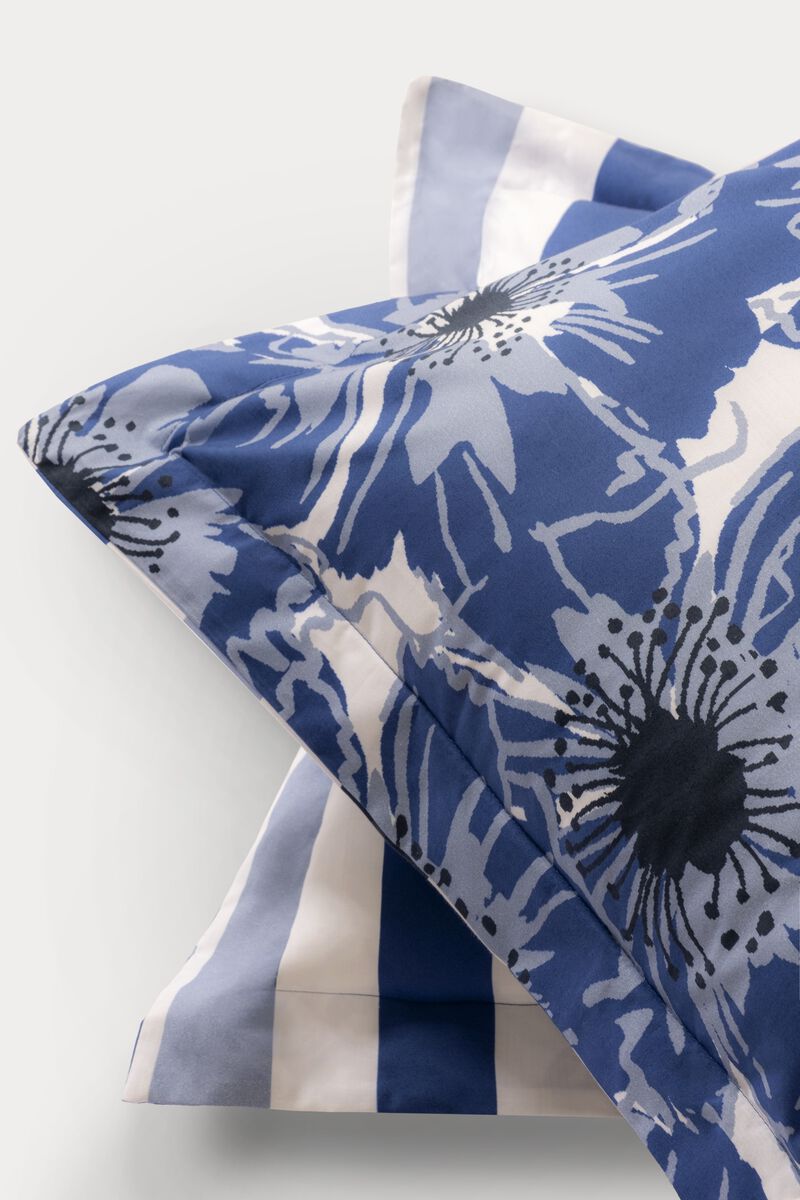 Brooks Brothers Awning Stripe Cotton Percale Sham Case Pair