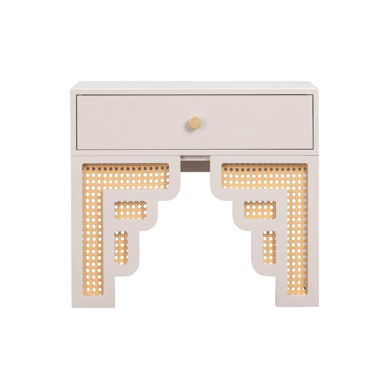 Suzie Rattan Nightstand