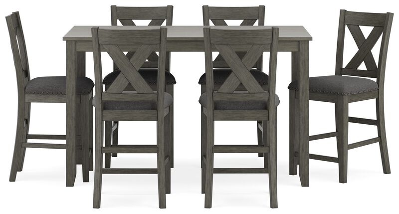 Caitbrook 7-Piece Counter Height Dining Set