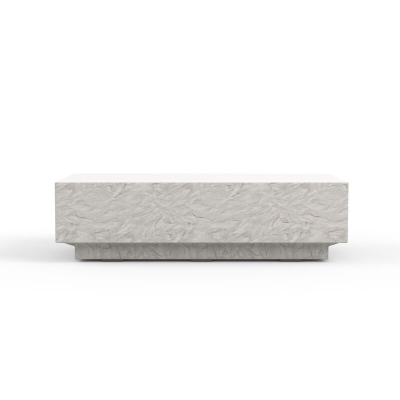 Antique Stone Reactangle Coffee Table