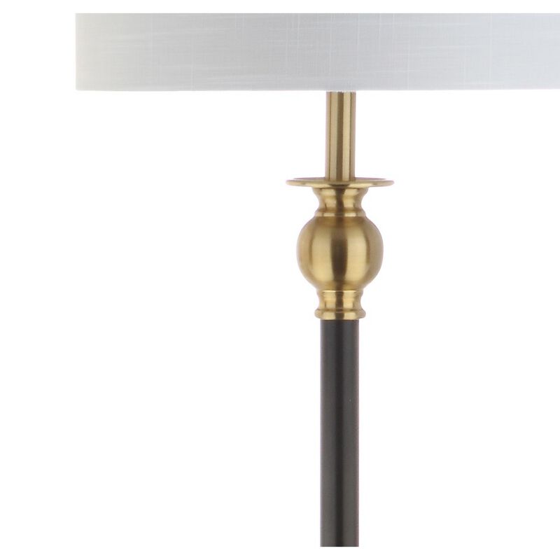 Evans Metal LED End Table Floor Lamp