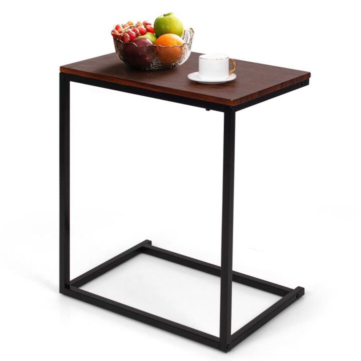 Hivvago 26 Inch Beside Sofa Laptop Holder End Stand Desk