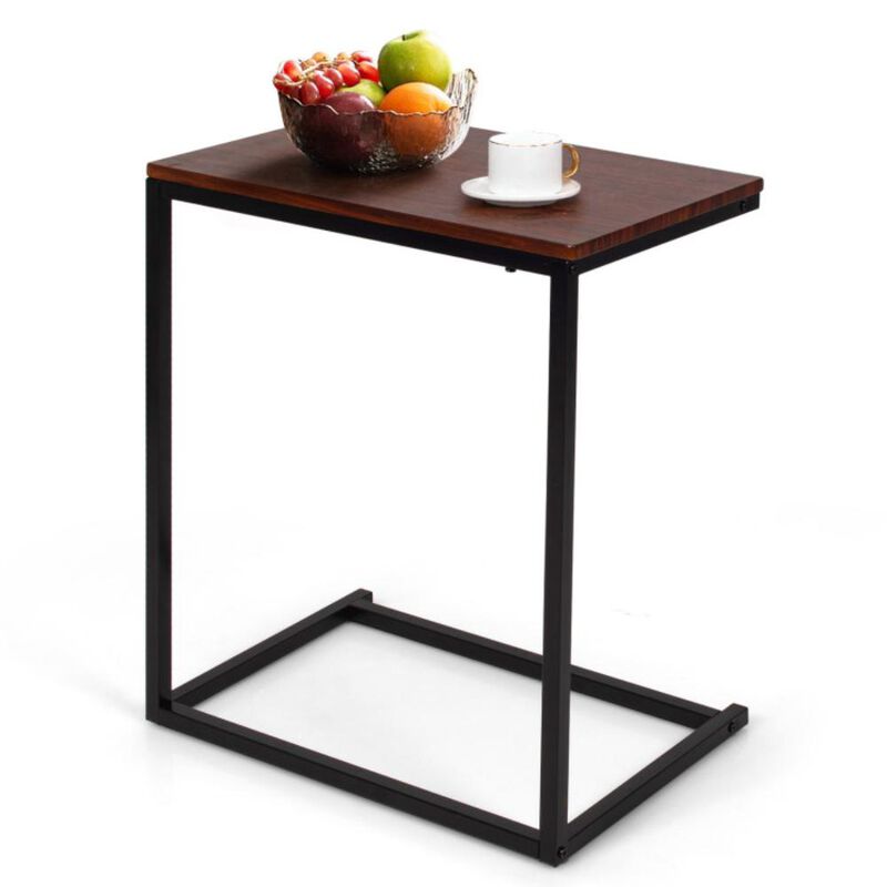 Hivvago 26 Inch Beside Sofa Laptop Holder End Stand Desk