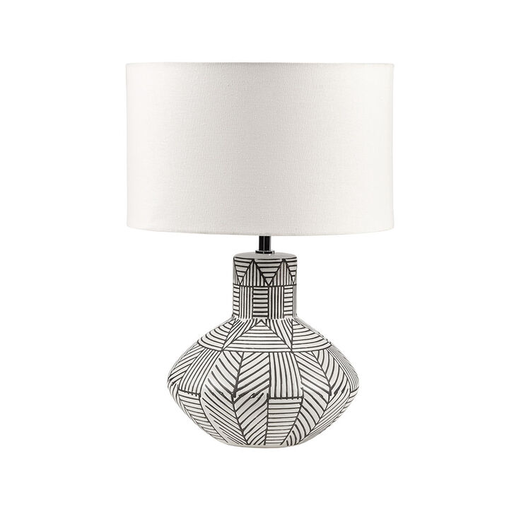 Gracie Mills Aidyn Contemporary Ceramic Table Lamp