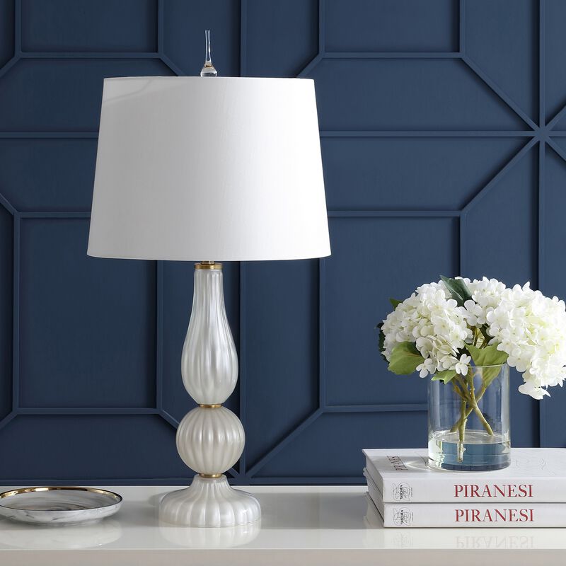 Maddie Glassmetal LED Table Lamp
