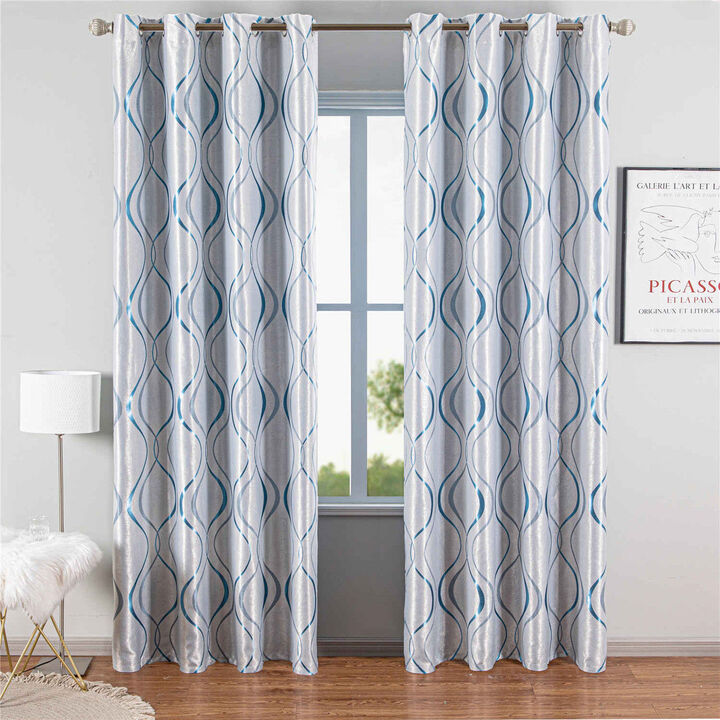 Dolce Mela Semi-Blackout Curtains Panel