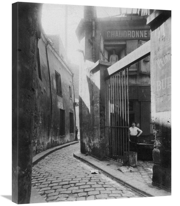 Paris, 1911 - Metalworkers Shop, passage de la Runion-Canvas Art-24x30