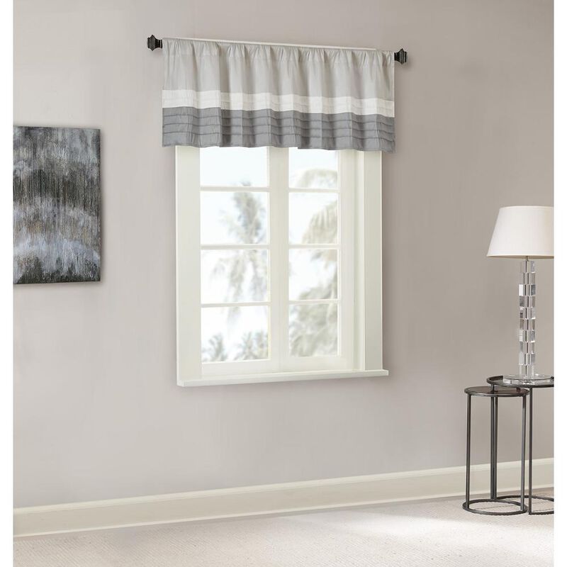 Belen Kox Modern Pintuck Valance, Belen Kox