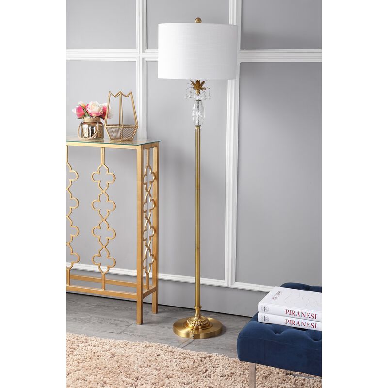 Adalyn Crystal / Metal LED Floor Lamp