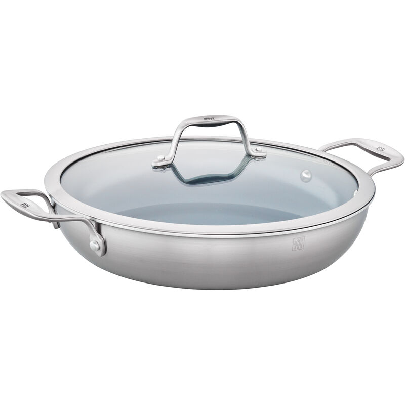 ZWILLING Spirit 3-ply 4-qt Stainless Steel Ceramic Nonstick Braiser