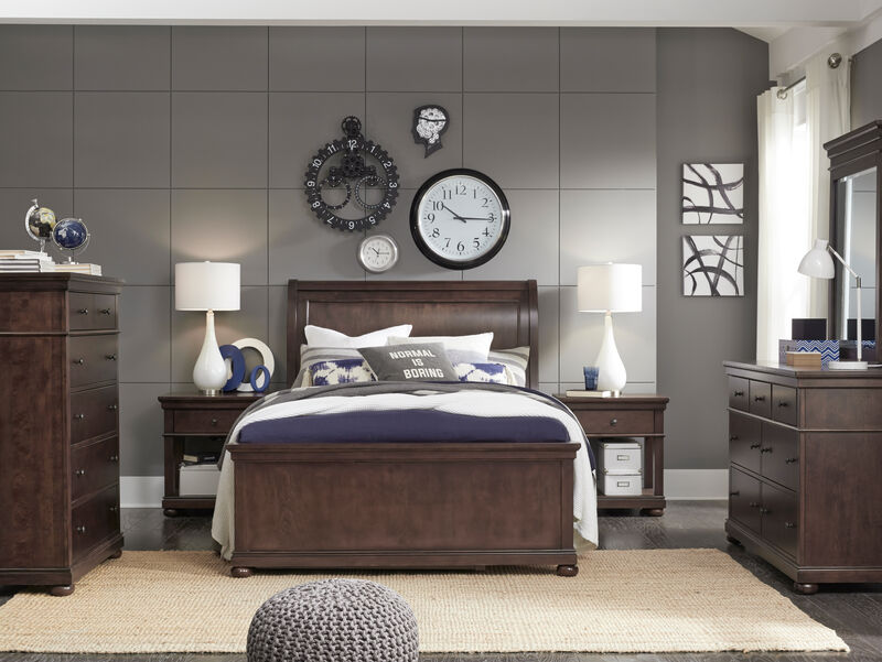 Canterbury Twin Sleigh Bed