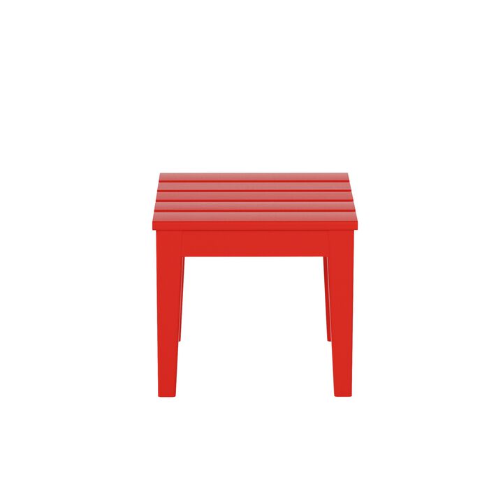 WestinTrends Outdoor Patio Modern Adirondack Side Table