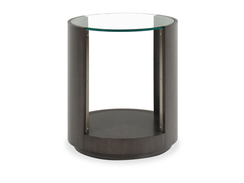 Axis III Round Lamp Table