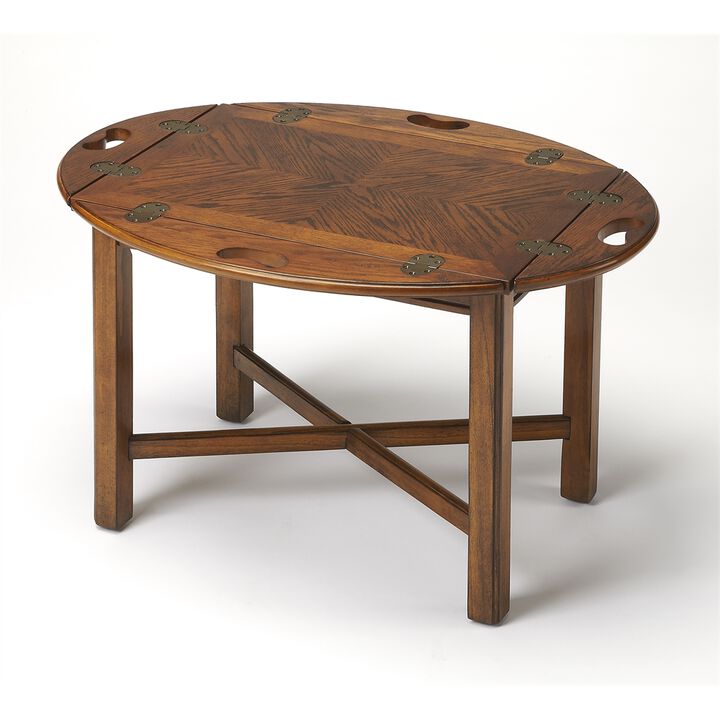 Versatile Vintage Oak Table, Belen Kox