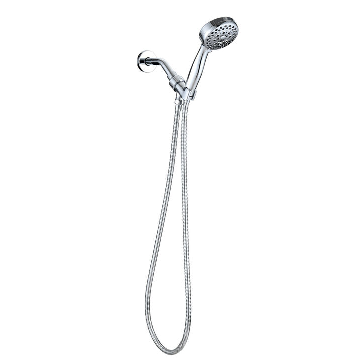Handheld Shower Head With Hose High Pressure Shower Heads, Chrome