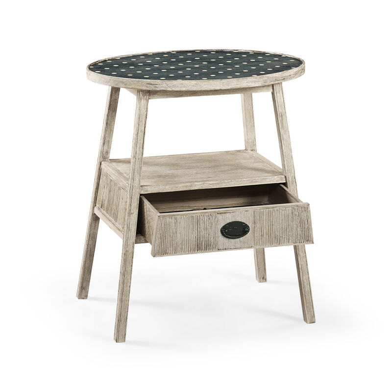 Bywater Washed Acacia Side Table