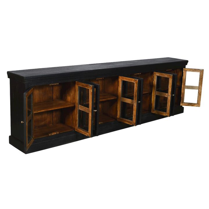 Alex Hamilton Peachtree 8-Door Mango Wood Sideboard