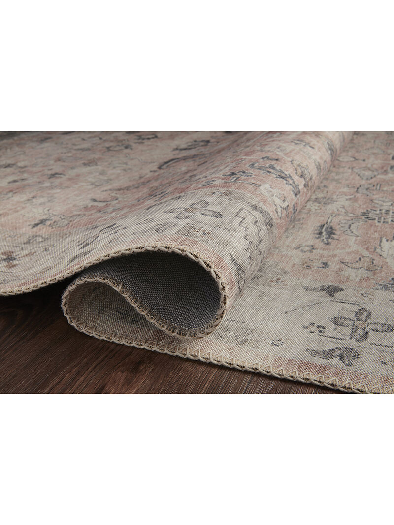 Hathaway HTH06 Blush/Multi 3'6" x 5'6" Rug by Loloi II