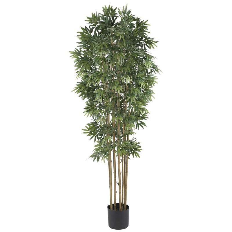 Hivvago 6 Feet Bamboo Japanica Silk Tree