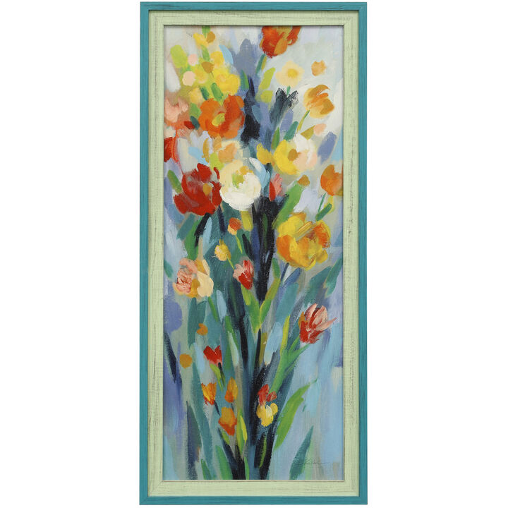 A Brilliant Bouquet II Framed Print