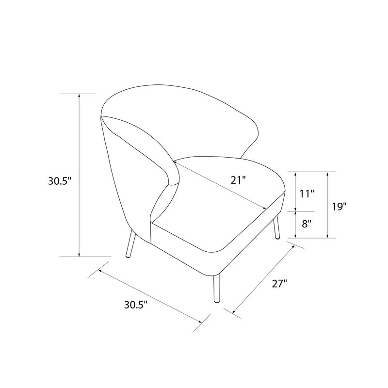 Alice Upholstered Accent Chair