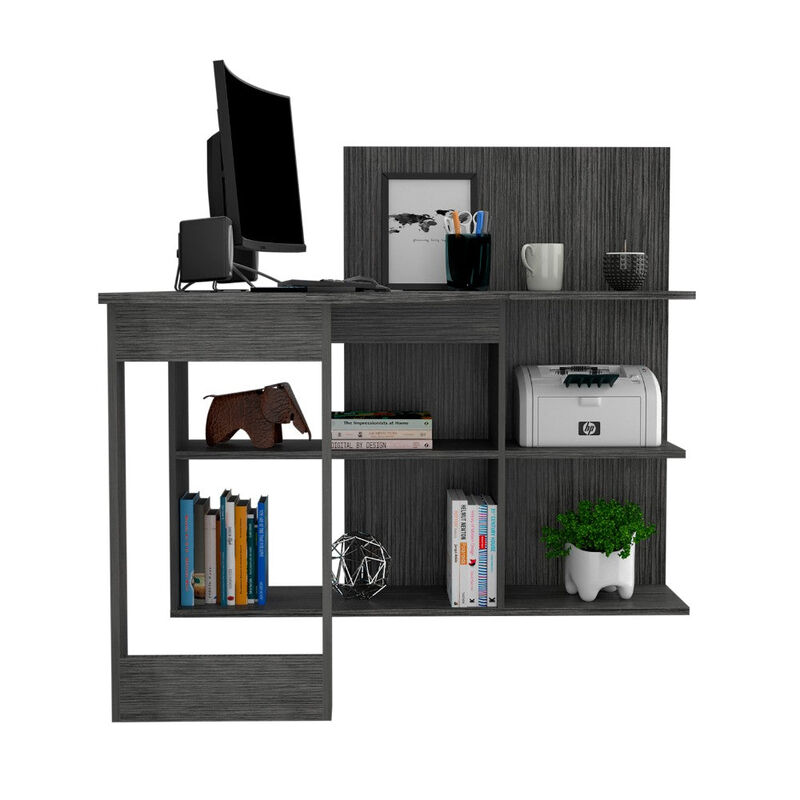 Computer Desk Mohave, Office, Smoky Oak