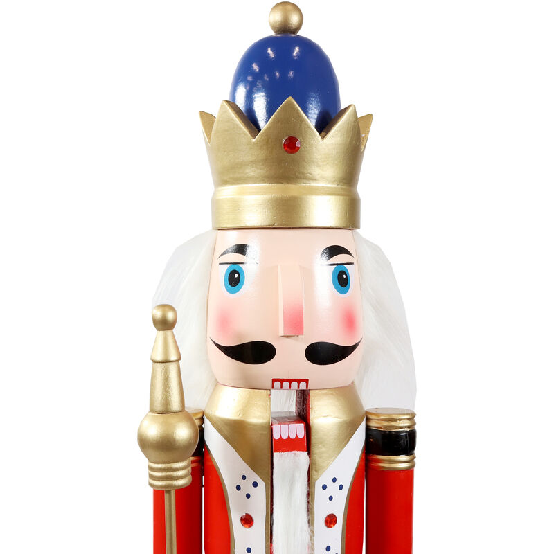 Sunnydaze Balthazar the Protector Indoor Christmas Nutcracker - 48 in