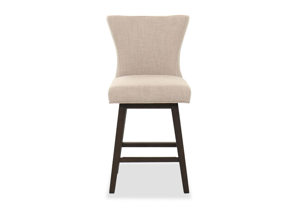Effie Flax Swivel Stool