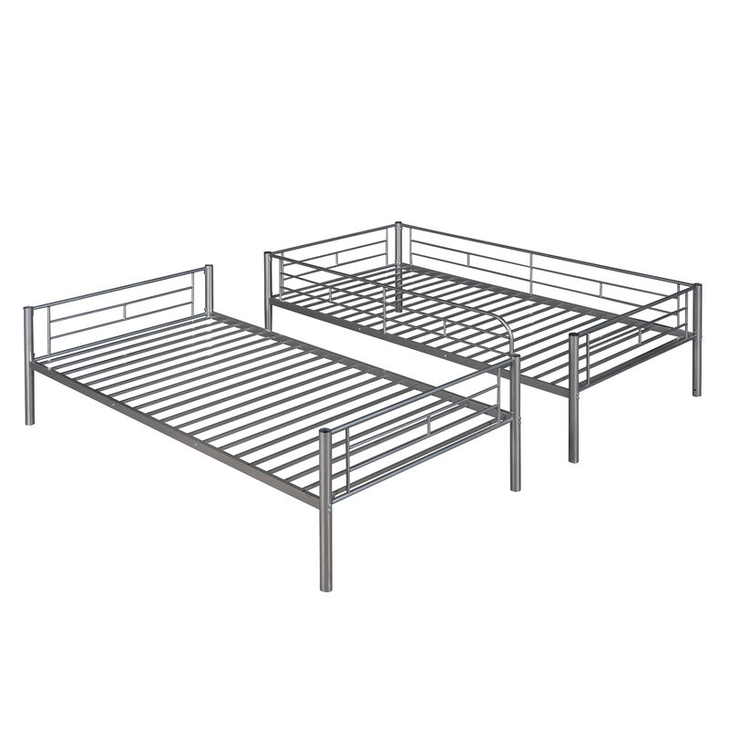 Merax Twin Over Twin Metal Bunk Bed