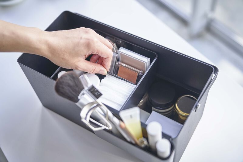 Makeup Organizer with Mirror