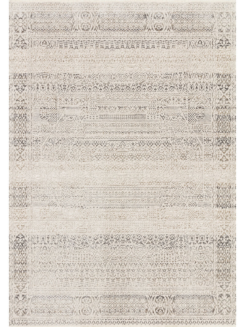 Homage HOM05 Ivory/Silver 7'10" x 10' Rug