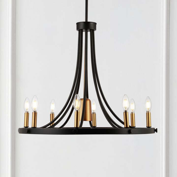 Urbanna Adjustable Iron Transitional Modern LED Chandelier