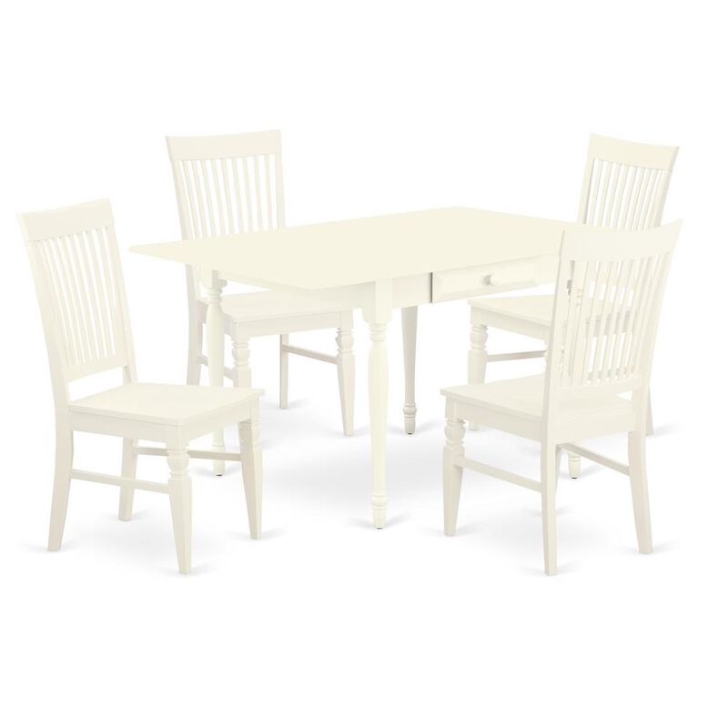 Dining Room Set Linen White