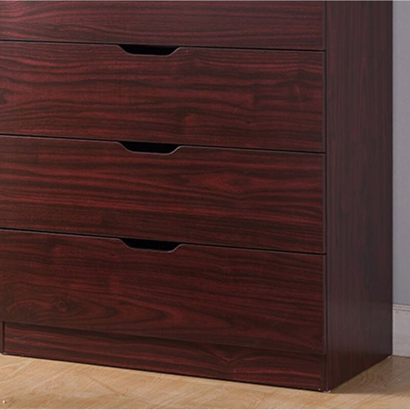 Utility Cabinet Mahogany