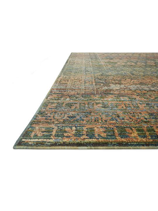 Javari JV03 Lagoon/Fiesta 18" x 18" Sample Rug