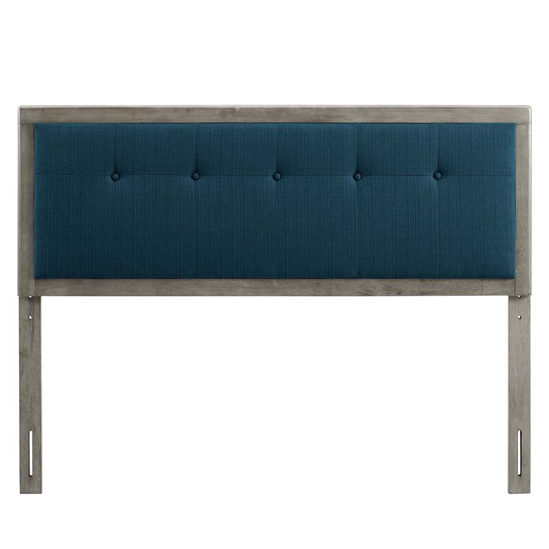 Modway - Draper Tufted King Fabric and Wood Headboard