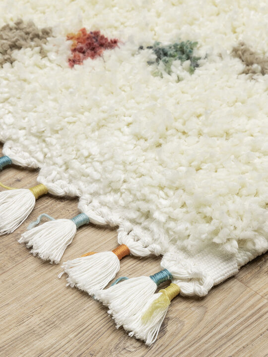 Axis 2'3" x 7'6" Ivory Rug