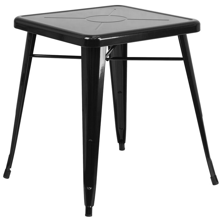23.75SQ  Metal Table