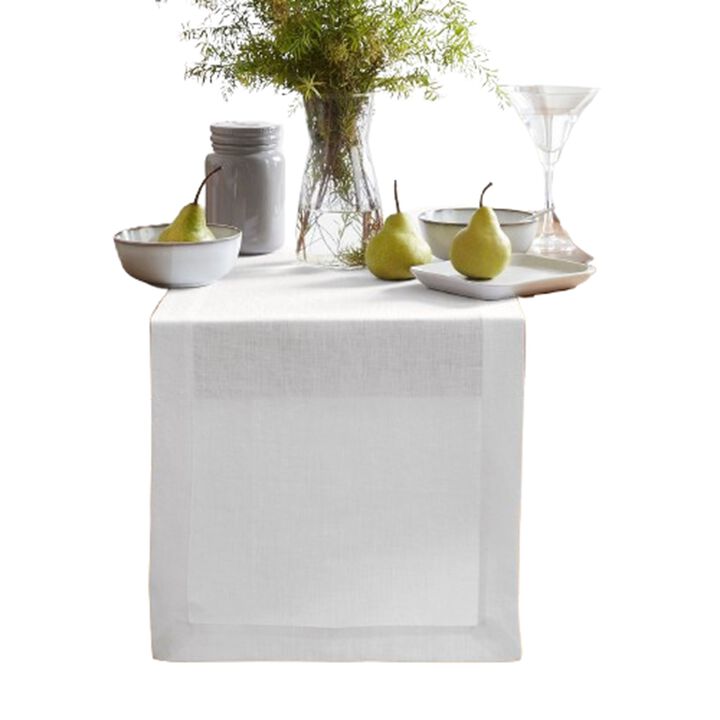 Solino Home 100% Pure Linen Table Runner | Sonoma